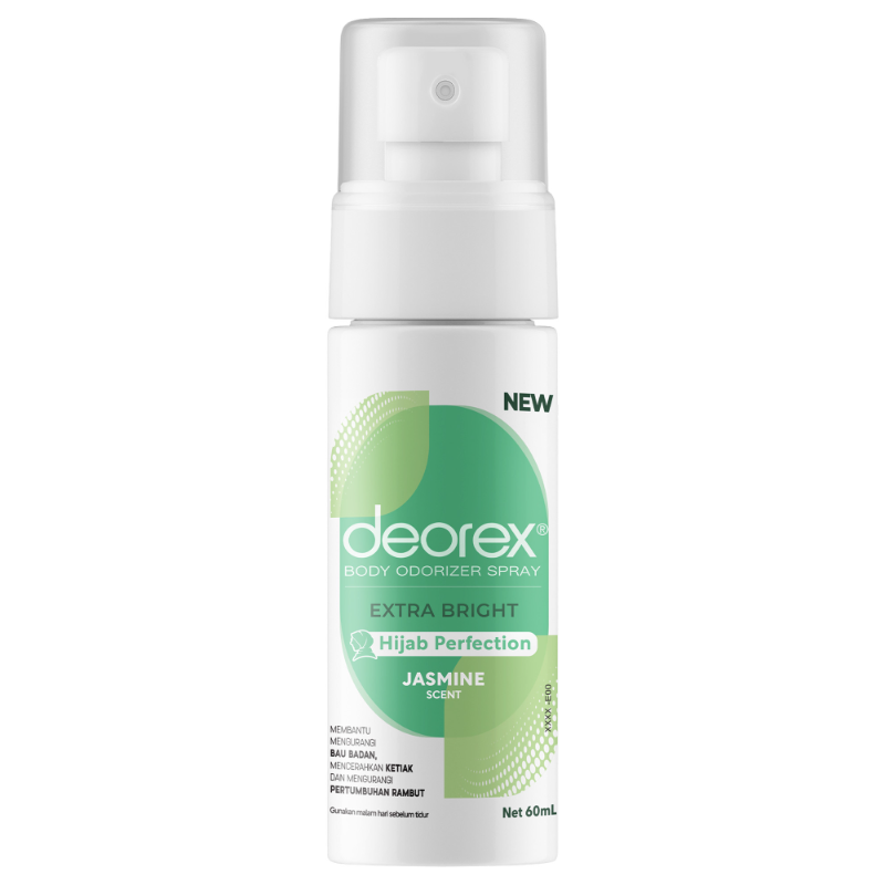 Body Odorizer Extra Bright Hijab Perfection Jasmine Scent Spray