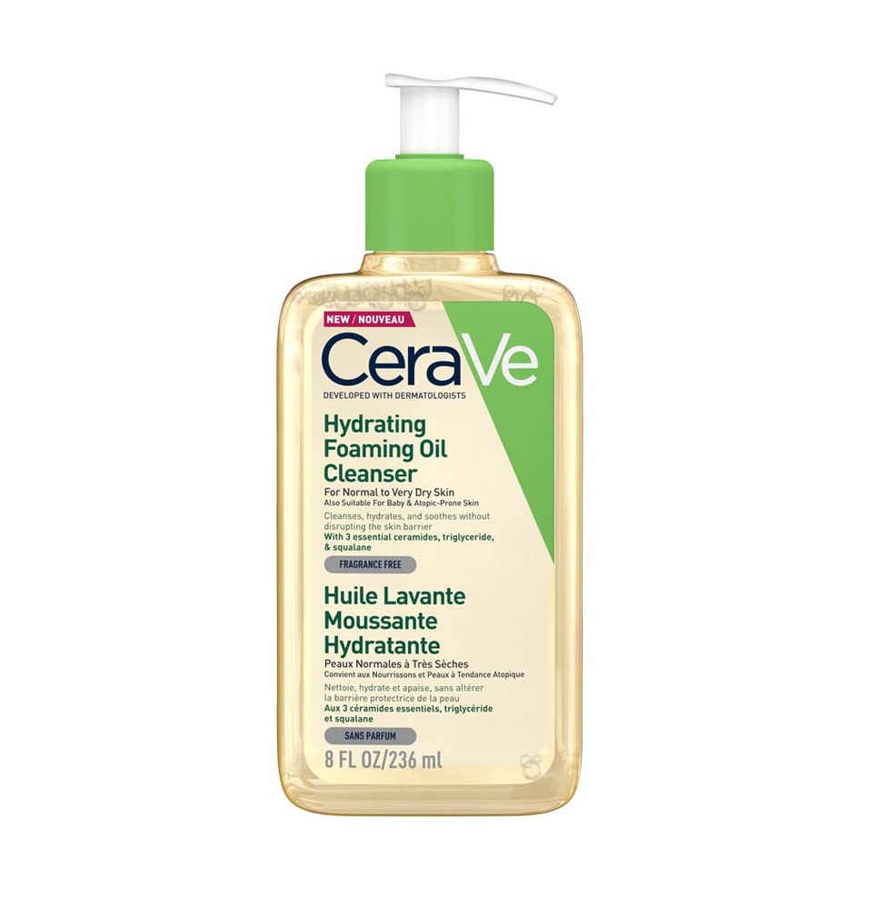 Hydrating Foaming Oil Facial Cleanser