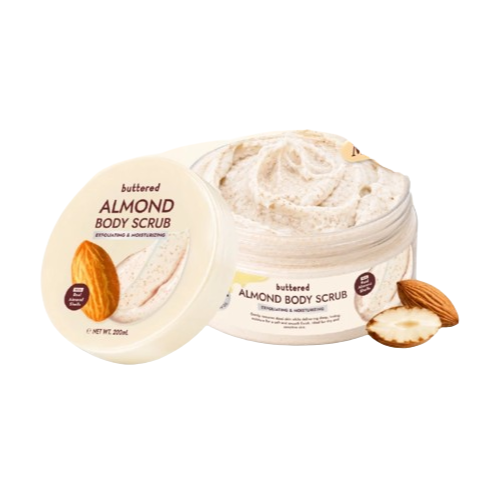 Almond Body Scrub 2-in-1 Mask + Scrub