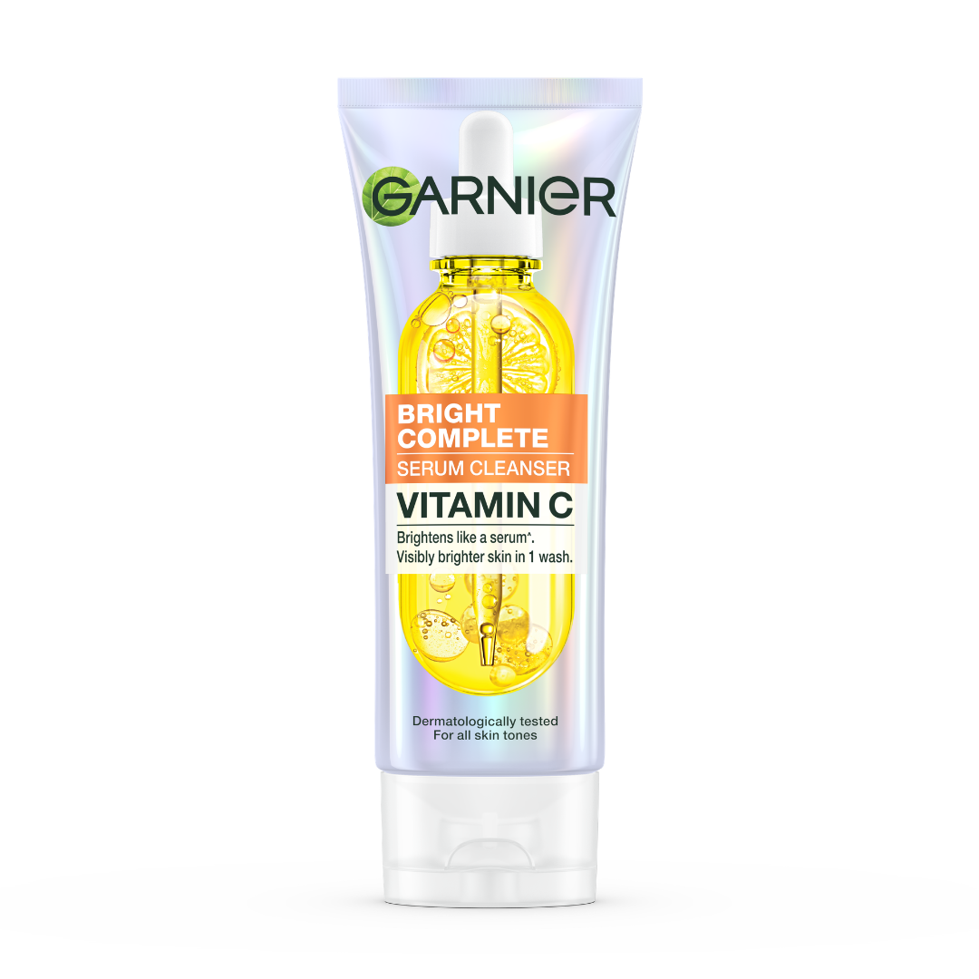 Garnier Bright Complete Vitamin C Serum Cleanser 