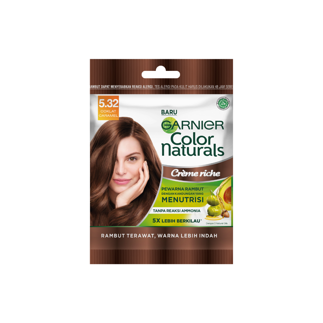Garnier Hair Colour 5.32 Coklat Caramel