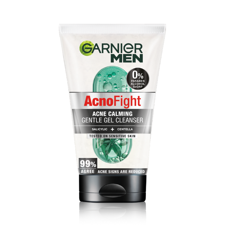 Men AcnoFight Acne Calming Gentle Gel Cleanser