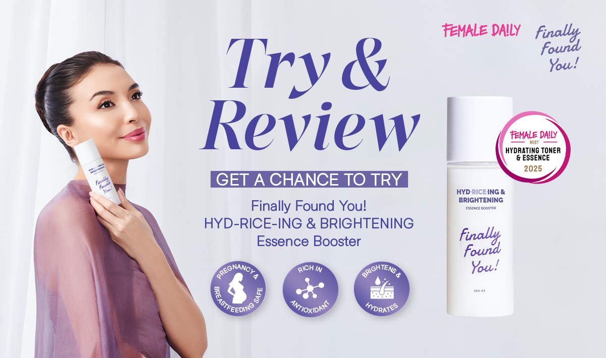 Try & Review: Finally Found You! HYD-RICE-ING & BRIGHTENING Essence Booster Toner