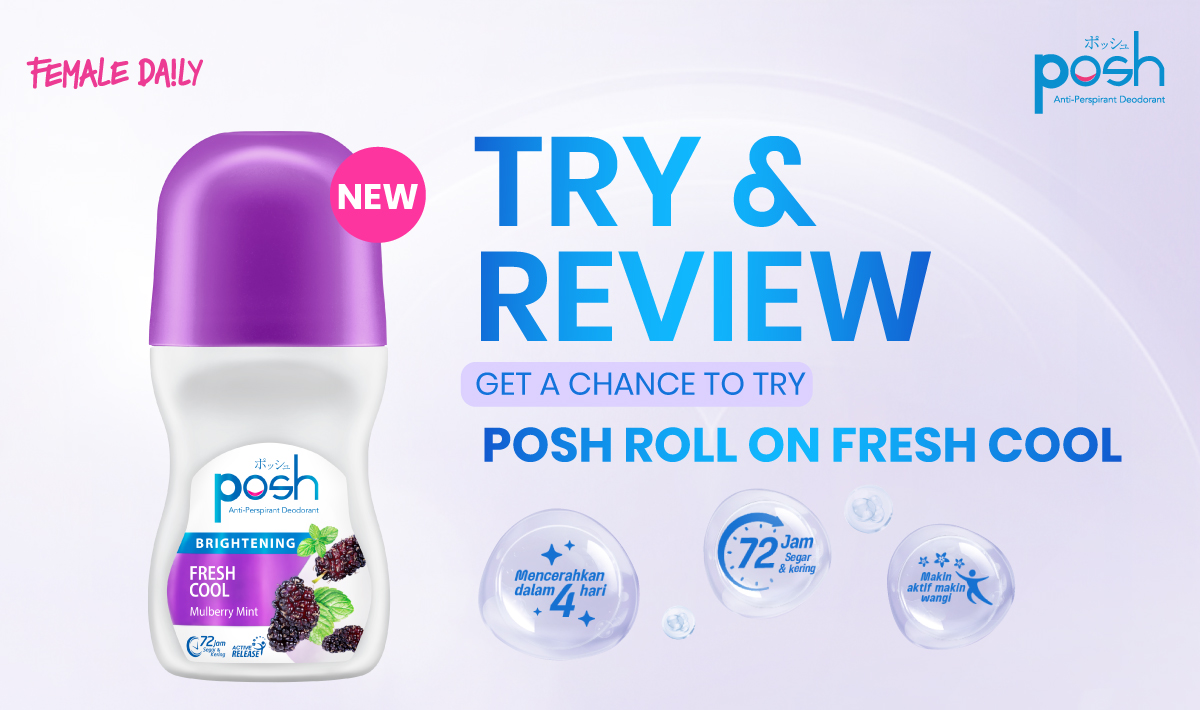 Try & Review: POSH Anti-Perspirant Deodorant  - Brightening Fresh Cool
