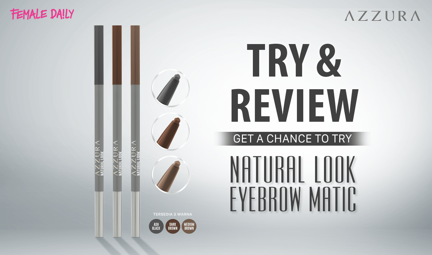 Try & Review: AZZURA Natural Look Eyebrow Matic