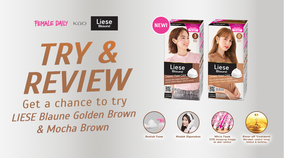 Try & Review: LIESE Blaune Hair Color