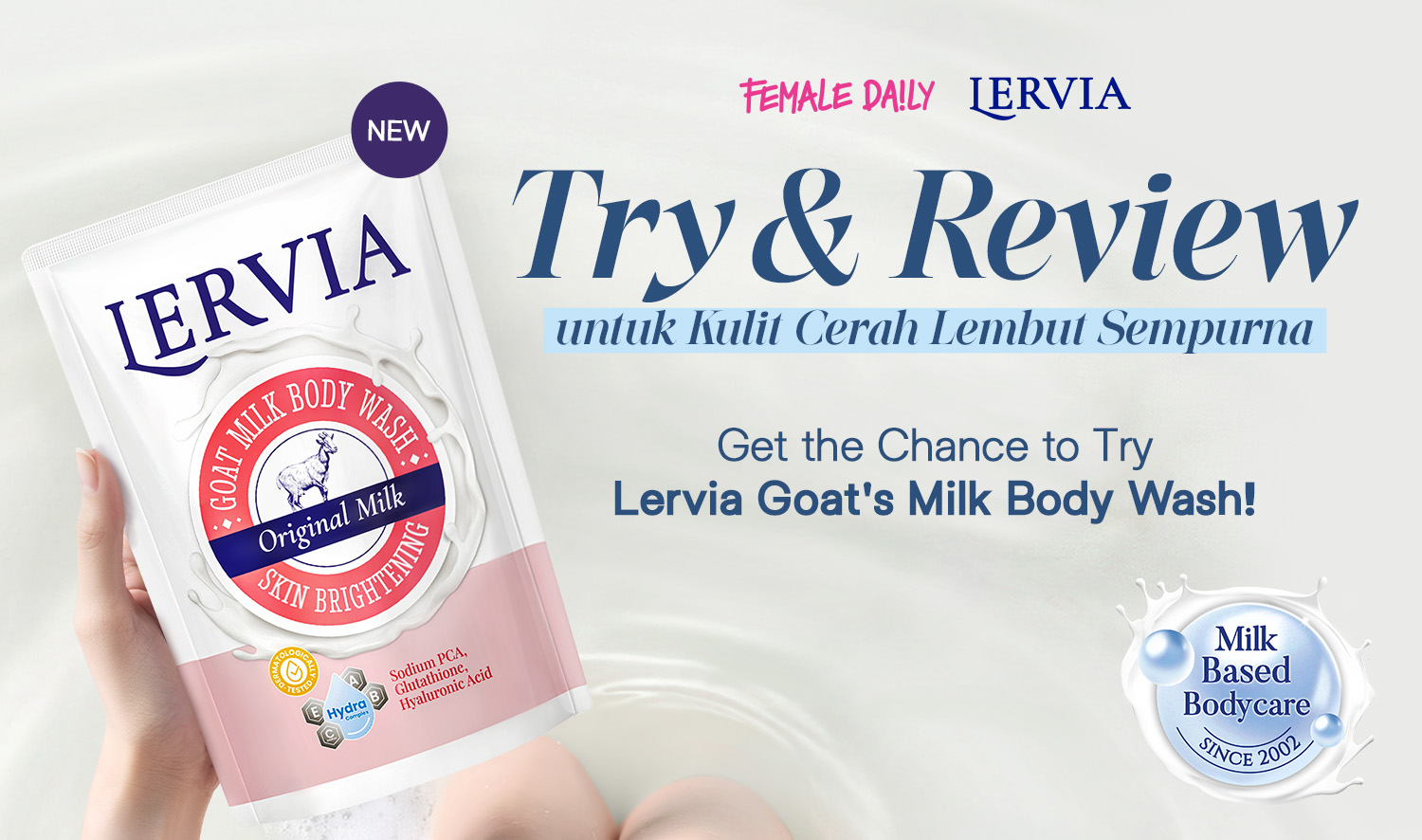 Try & Review: Lervia Goat’s Milk Body Wash