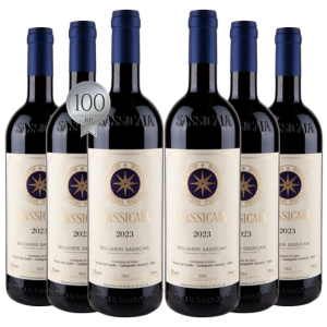 [Pre-Order] 2023 Tenuta San Guido - Sassicaia Original Wooden Case of 6 bottles (OWC6)