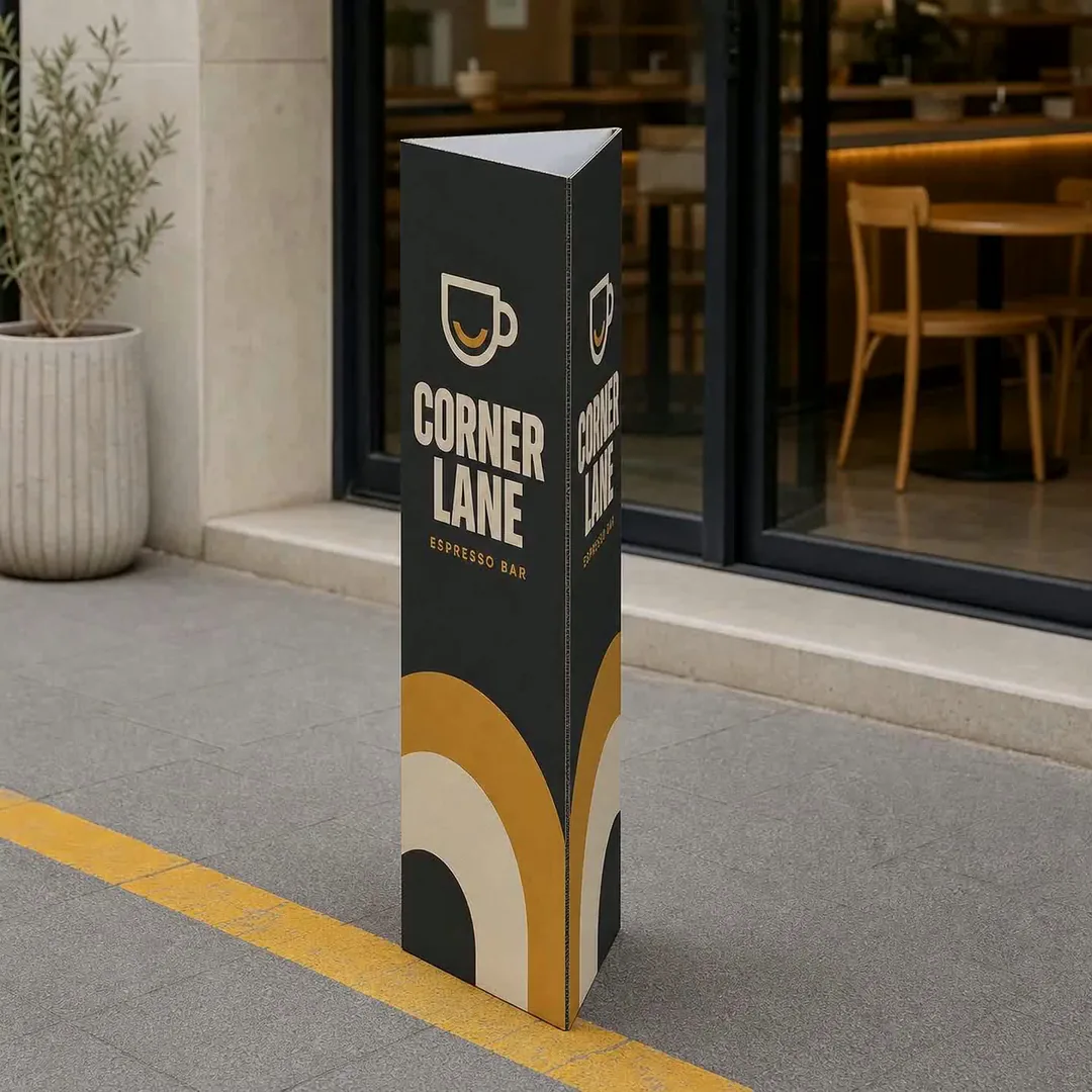 Bollard Signs