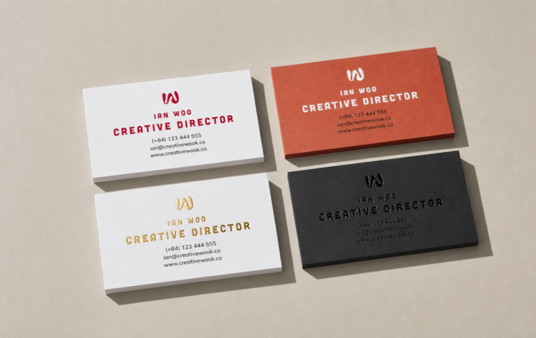 Rectangle 90mm x 55mm standard business card
