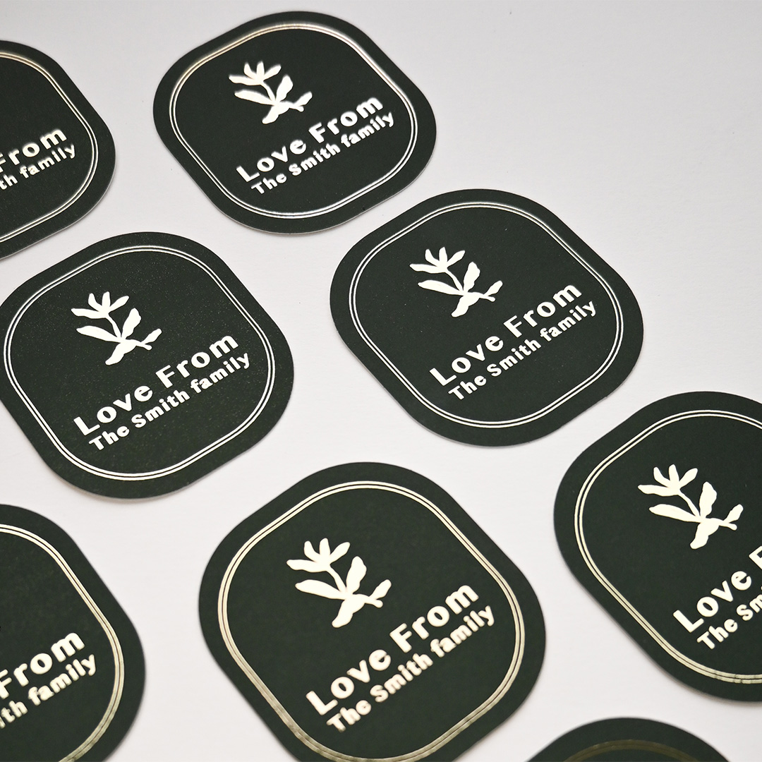 Foil + Digital Print Stickers 15