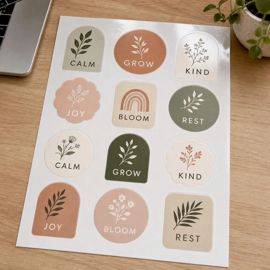 Kiss Cut Stickers