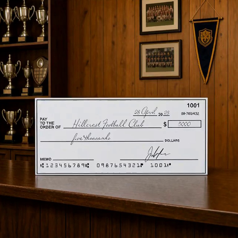 Novelty Cheques