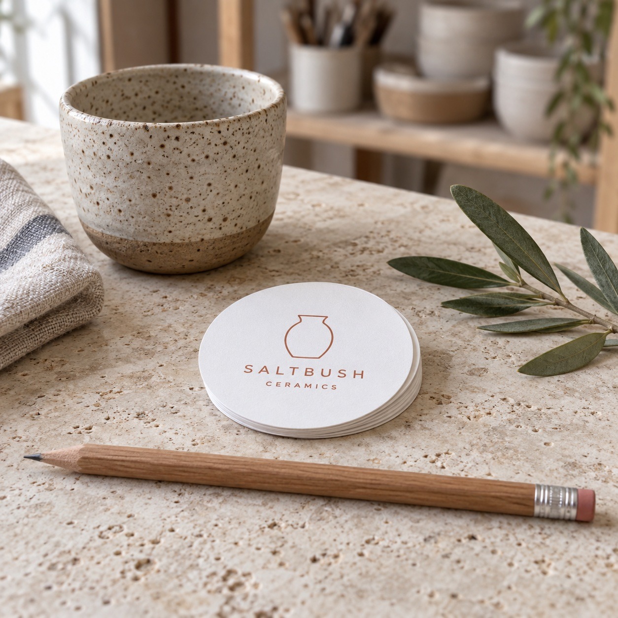 Round Business Cards