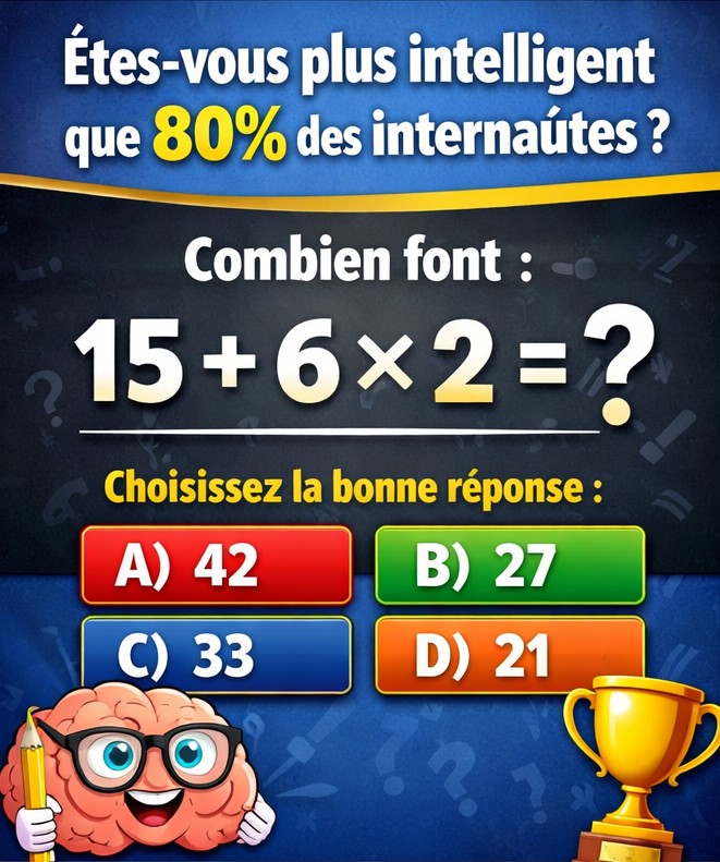 Êtes-vous plus intelligent que 80 % des internautes ?