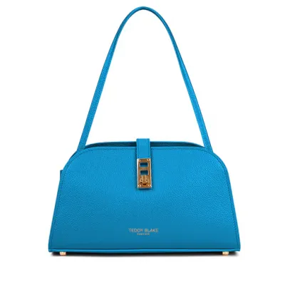 Modern blue handbag
