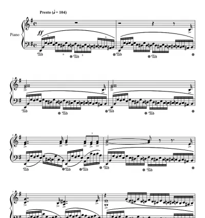 Moment of inspiration piano music