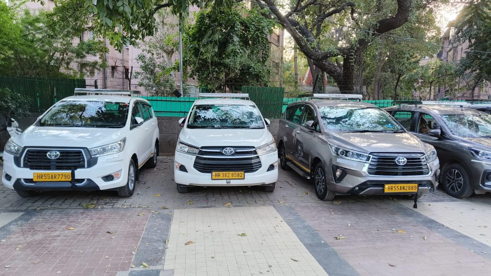 Toyota Innova Crysta hire in Delhi