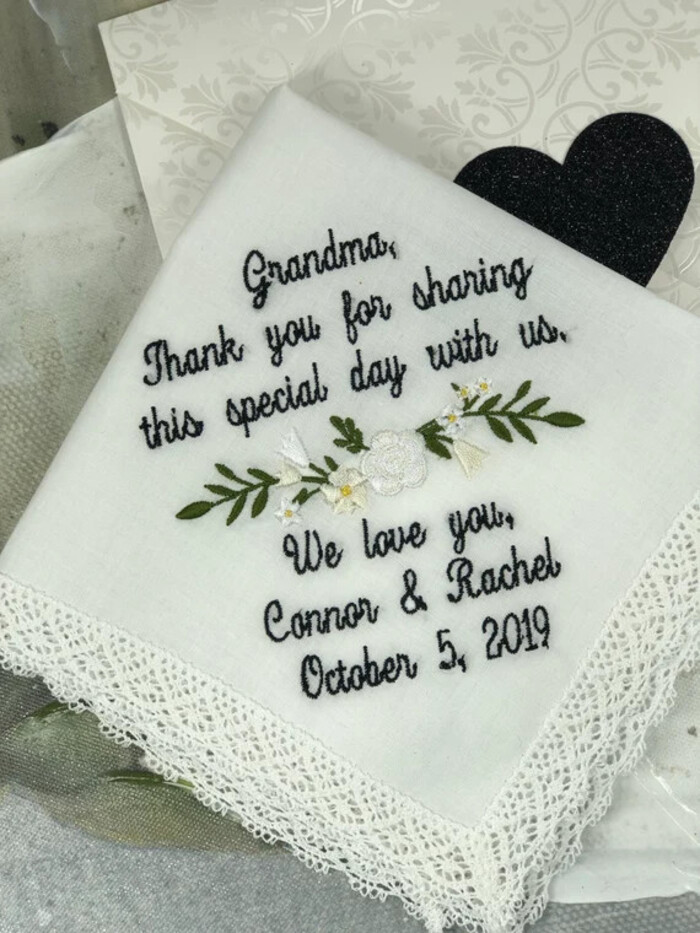 25 Unique Christmas Gift for Grandma that Warm Her Heart 37 Christmas Gifts for Grandma - Handkerchief