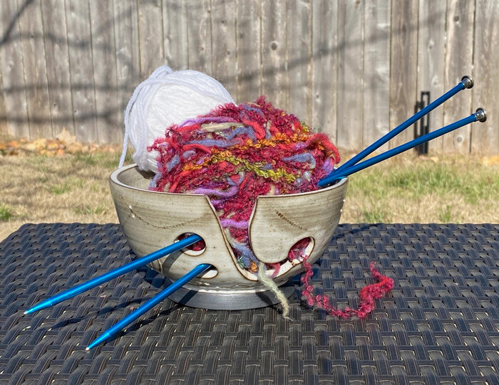 25 Unique Christmas Gift for Grandma that Warm Her Heart 45 Christmas Gifts for Grandma - Knitting Caddy & Yarn Bowl