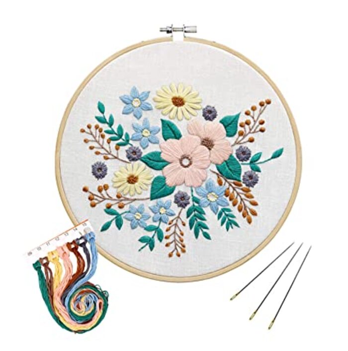 25 Unique Christmas Gift for Grandma that Warm Her Heart 46 Christmas Gifts for Grandma - Embroidery kits