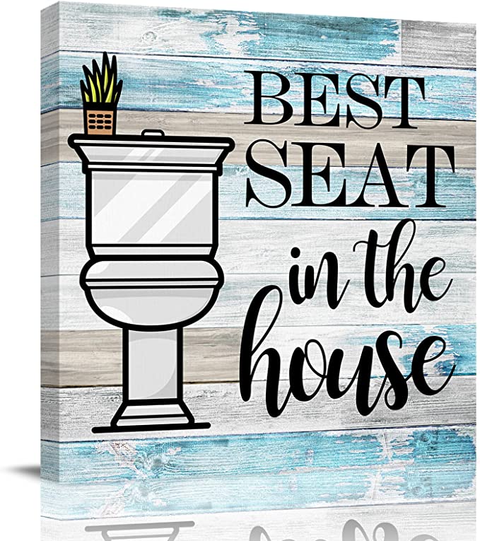 15+ Best Funny Bathroom Wall Art Decor Ideas Refresh Your Bathroom 38 Bathroom Wall Art - Best seat in house