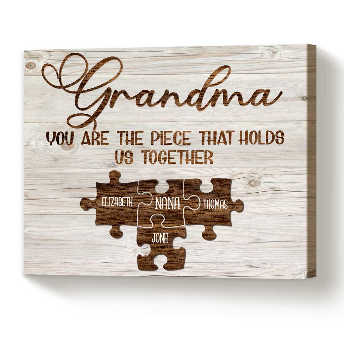 61 Unique Gifts for Grandma Will Warm Her Heart 67 Gifts for Grandma - Custom Kid's Name Grandma Sign