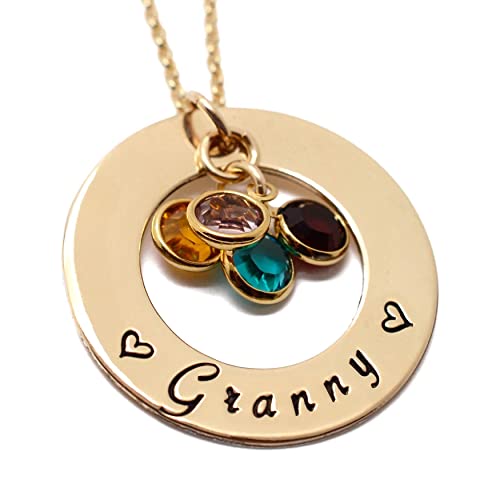 61 Unique Gifts for Grandma Will Warm Her Heart 72 Gifts for grandma - Personalized Birthstone Necklace