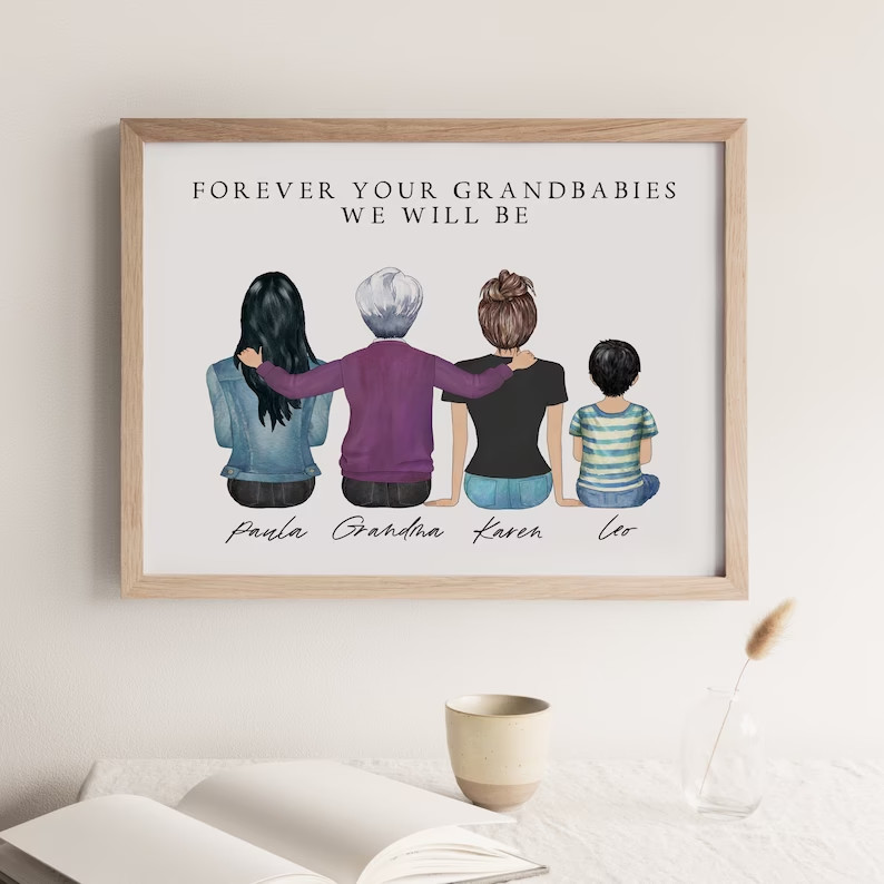 61 Unique Gifts for Grandma Will Warm Her Heart 73 Gifts for Grandma - Custom Painting