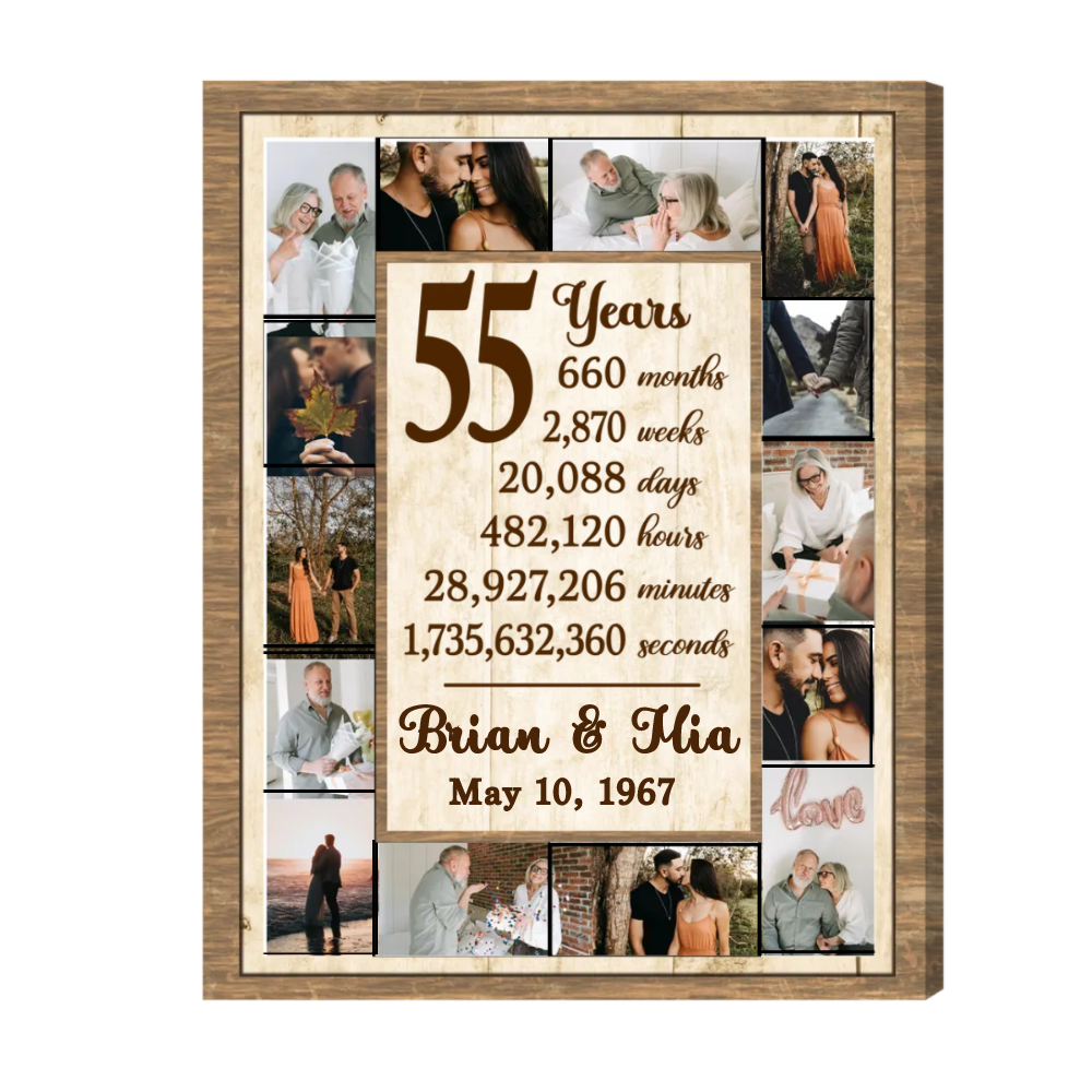 61 Unique Gifts for Grandma Will Warm Her Heart 108 Gifts for Grandma - Wedding Anniversary Photo Collage