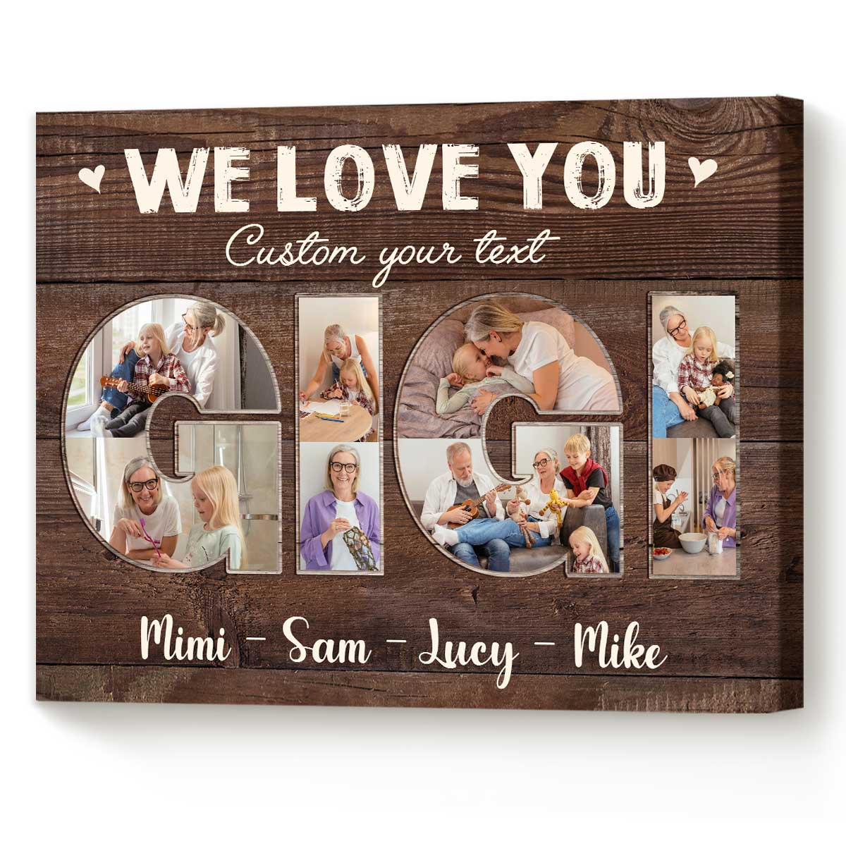 61 Unique Gifts for Grandma Will Warm Her Heart 111 Gifts for Grandma - GIGI Photo Collage