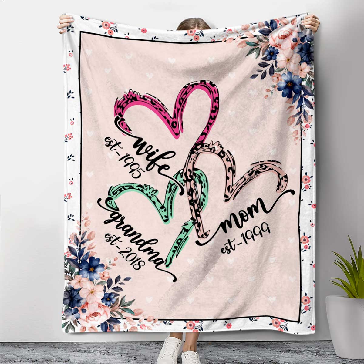 61 Unique Gifts for Grandma Will Warm Her Heart 114 Gifts for Grandma - Wife Mom Grandma Established Blanket