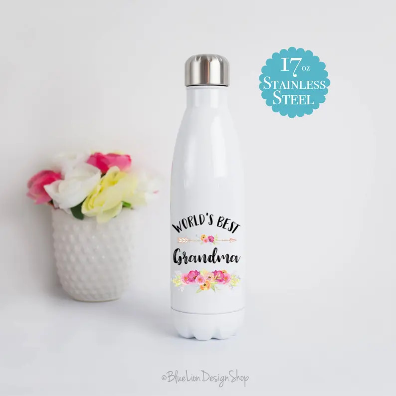 61 Unique Gifts for Grandma Will Warm Her Heart 122 Gifts for Grandma - Bottle water
