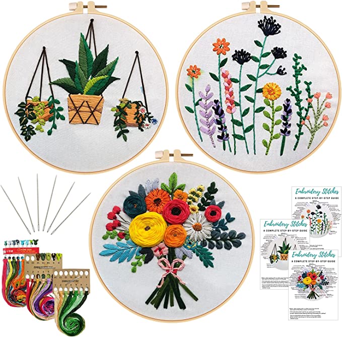 61 Unique Gifts for Grandma Will Warm Her Heart 123 Gifts for Grandma - Nuberlic Embroidery Kits