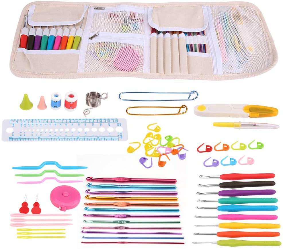 61 Unique Gifts for Grandma Will Warm Her Heart 124 Gifts for Grandma - Set Crochet Hooks and Knitting Needles Set Kit