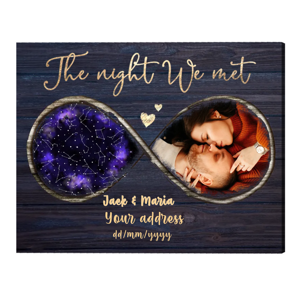 35+ Best Anniversary Gifts For Friends Will Love 50 Anniversary Gifts for Friends - Personalized Location Star Map Night Sky