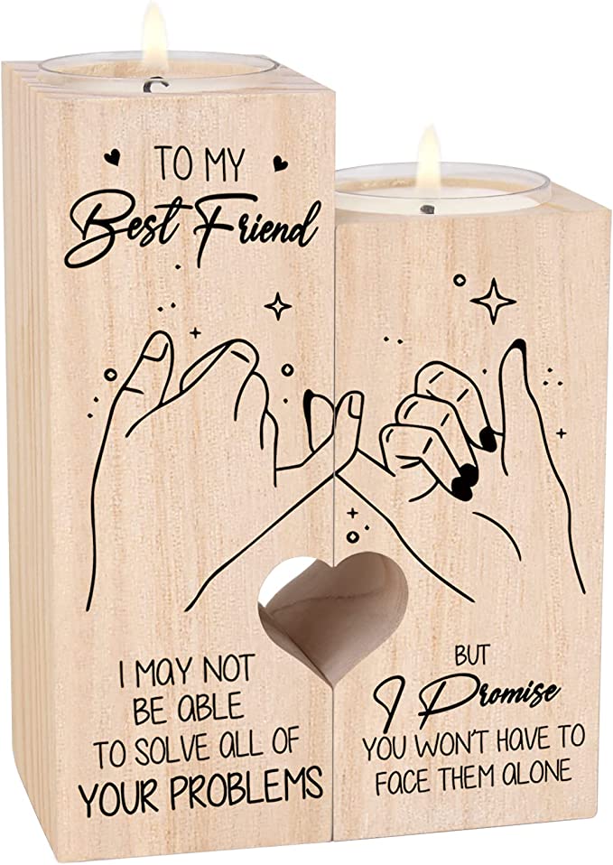 35+ Best Anniversary Gifts For Friends Will Love 65 Anniversary Gifts for Friends - Infinity Love Candle Holder Statue