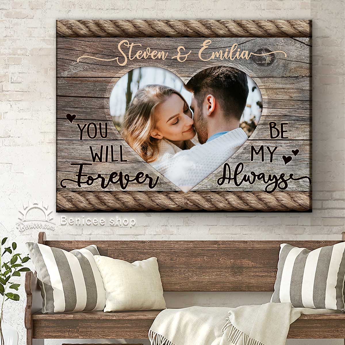 40+ Unique 33 Year Anniversary Gift 45 Cutsom Heart Photo Gift For Couple