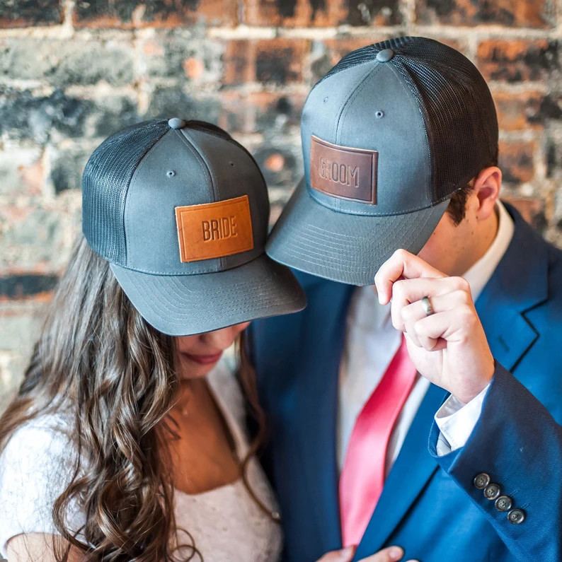 40+ Unique 33 Year Anniversary Gift 54 33 year anniversary gift - Bride and Groom Hats