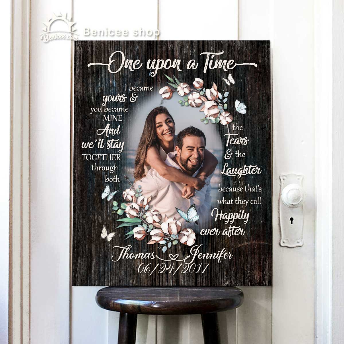 30 Thoughtful 36 Year Anniversary Gift for Him, Her, Couples 50 Once-Upon-A-Time-Canvas