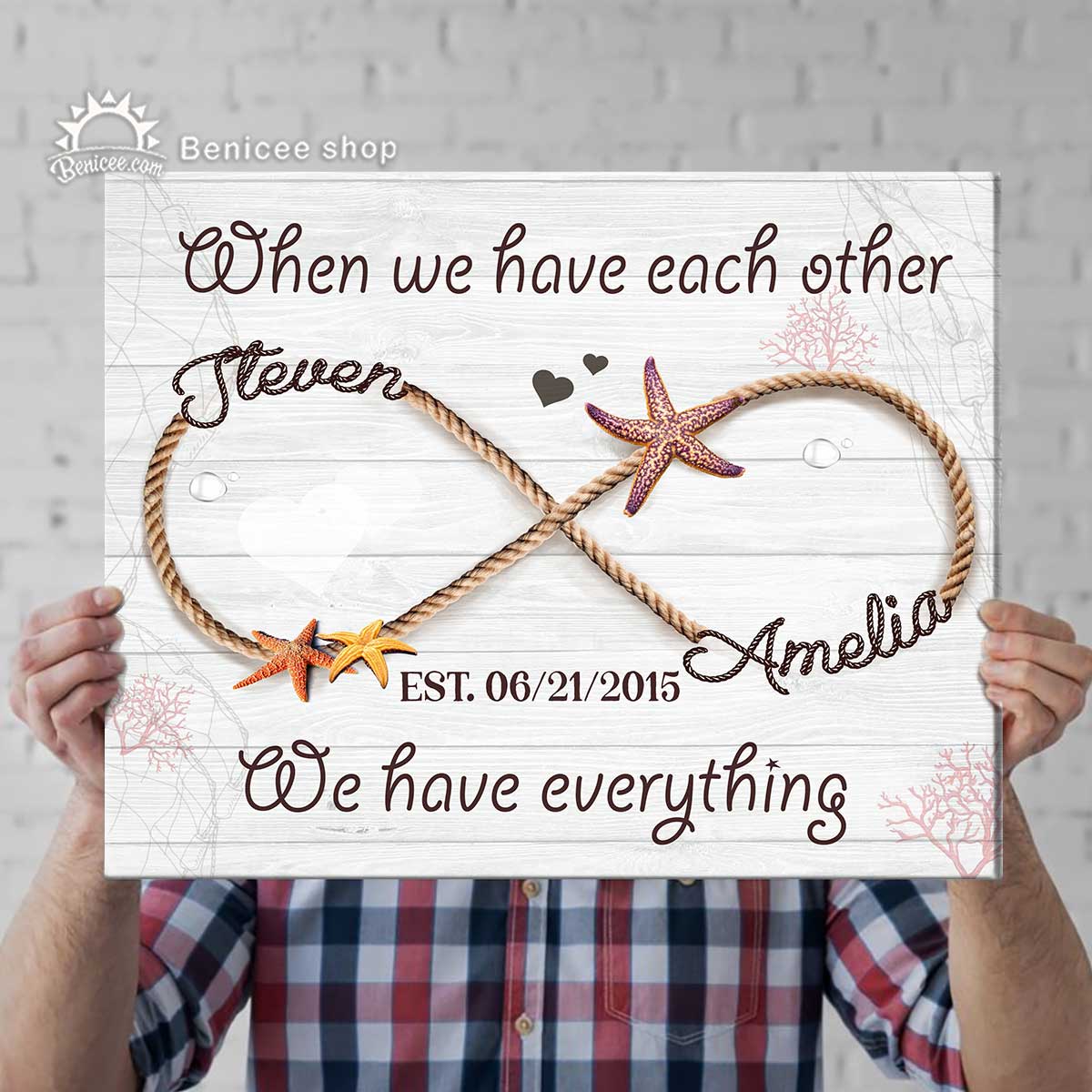 40+ Best Personalized Valentines Gifts For Him 2023 47 Personalized Valentines Gifts for Him - Personalized Beach Couple Names Sign