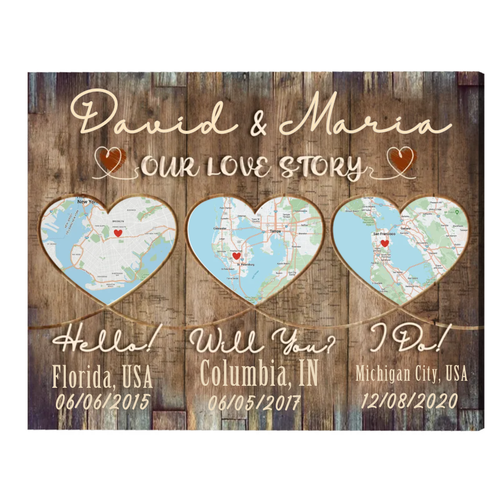 40+ Best Personalized Valentines Gifts For Him 2023 66 Personalized-Valentines-Gifts-for-Him-Hello-Will-You-I-Do-Custom-Map-Art