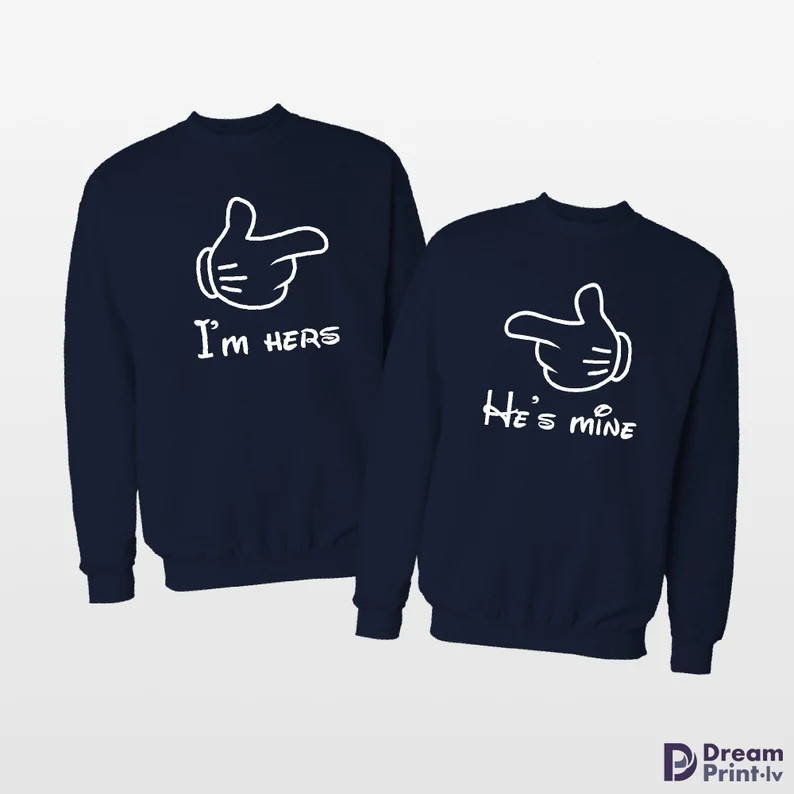 40+ Best Personalized Valentines Gifts For Him 2023 73 His and Her Valentines Day Couple Sweaters
