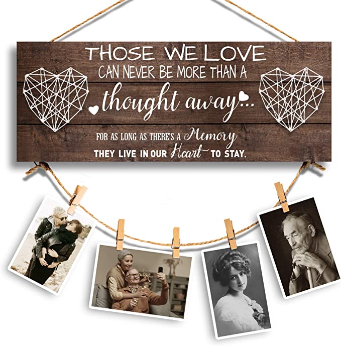 21 Best Sympathy Gifts for Loss of Father | Benicee Shop 36 Memorial-Picture-Hanging-Board