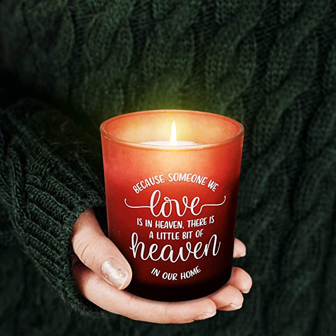 21 Best Sympathy Gifts for Loss of Father | Benicee Shop 38 Memorial-Candle-Gift