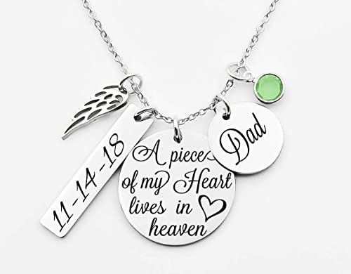 21 Best Sympathy Gifts for Loss of Father | Benicee Shop 40 Memorial-Necklace
