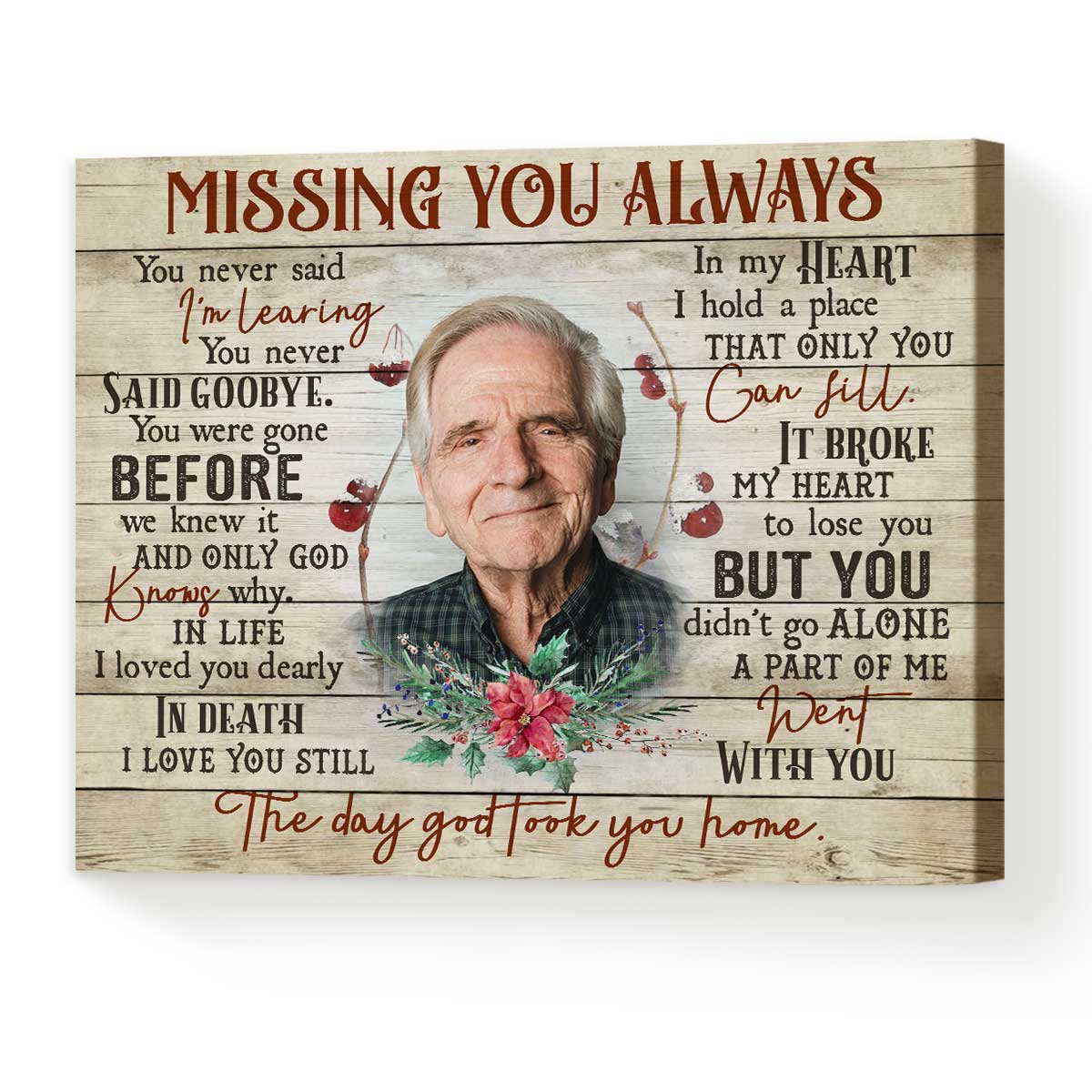 25 Memorial Gifts For Loss Of Husband Soothe Anyone's Heart 28 The-Day-God-Took-You-Home