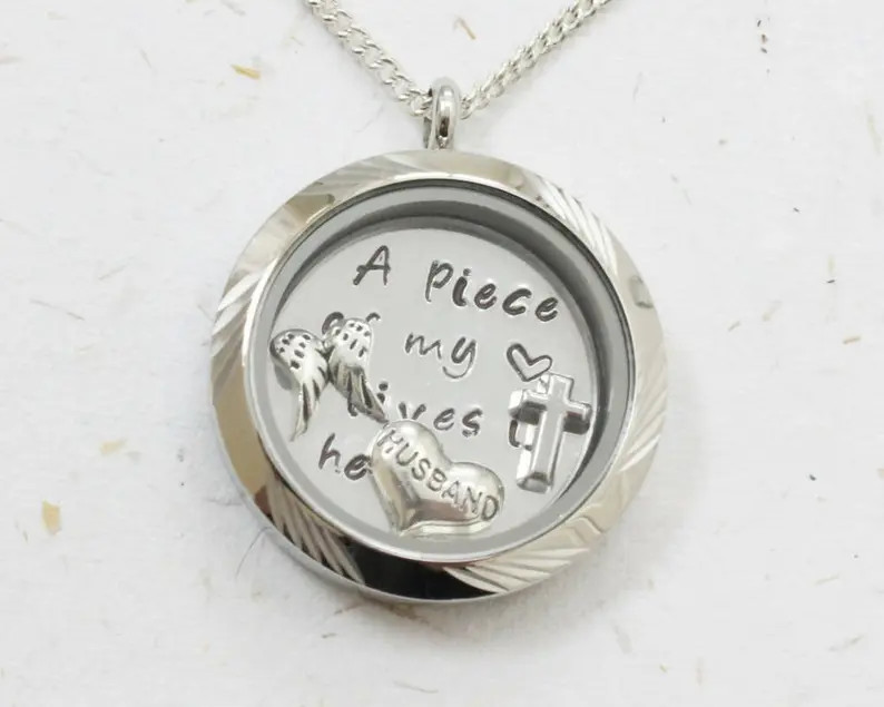 25 Memorial Gifts For Loss Of Husband Soothe Anyone's Heart 35 Loss-of-Husband-Memorial-Necklace