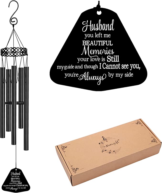 25 Memorial Gifts For Loss Of Husband Soothe Anyone's Heart 43 Memorial-Wind-Chimes-for-Loss-of-Husband