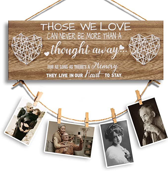 25 Memorial Gifts For Loss Of Husband Soothe Anyone's Heart 44 Memorial-Picture-Hanging-Board